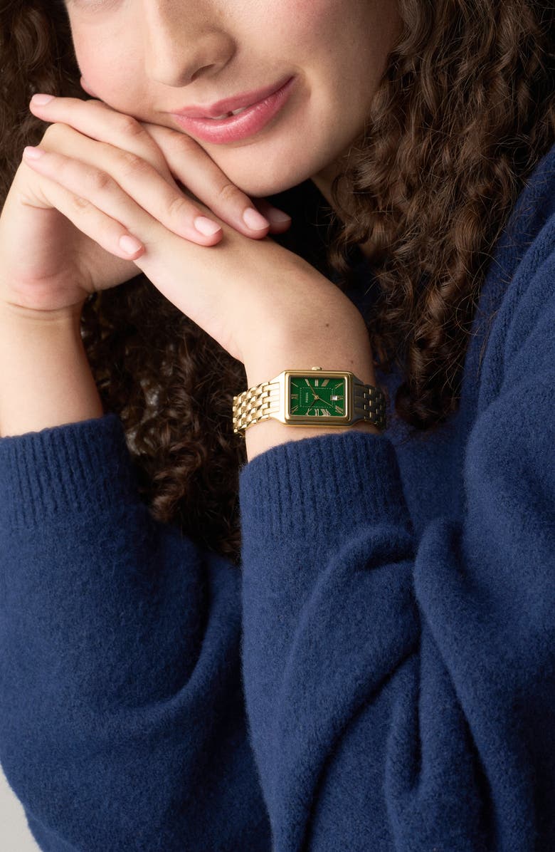 Fossil Raquel Bracelet Watch, 23mm x 38mm, Alternate, color, Gold