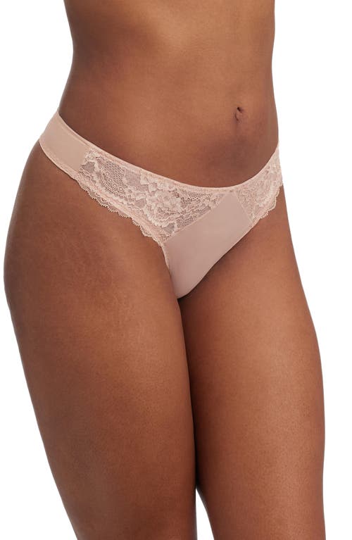 Skarlett Blue Minx Lace Thong In Pink