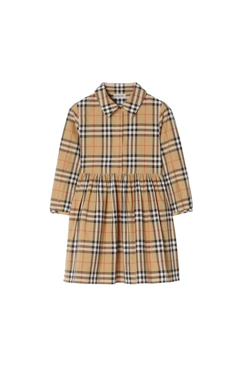 Check Cotton Dress