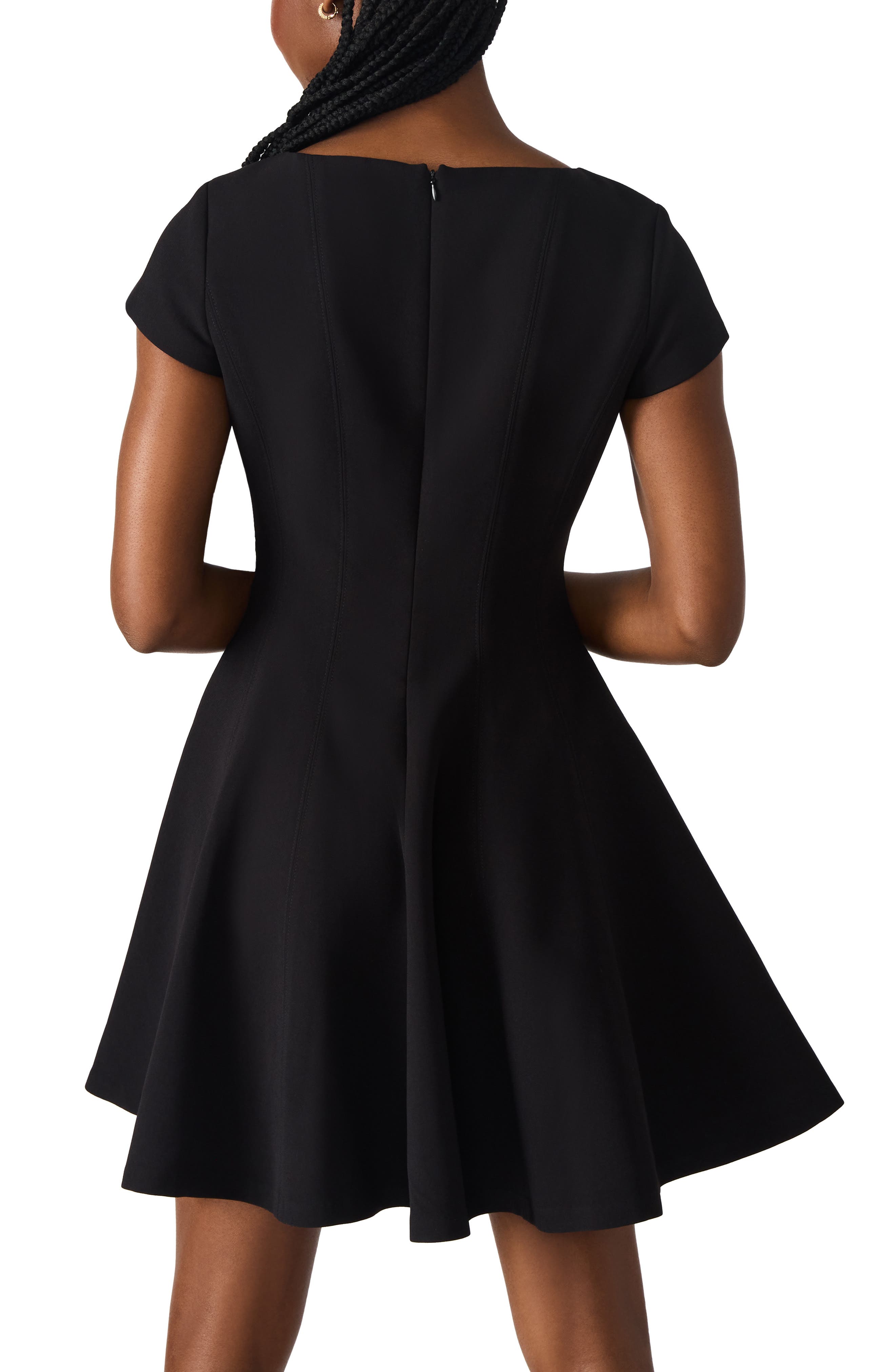 Nili Fit & Flare Minidress - image 2