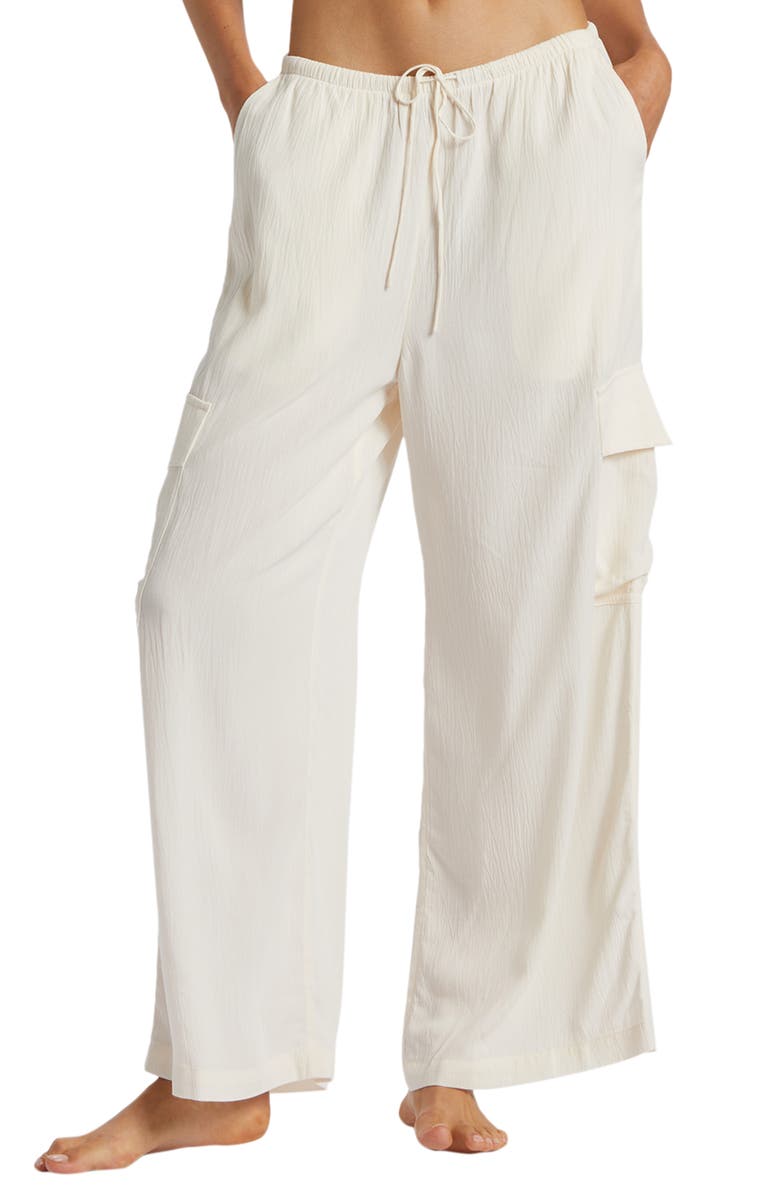 Billabong Beach Babe Wide Leg Cargo Pants, Main, color, 