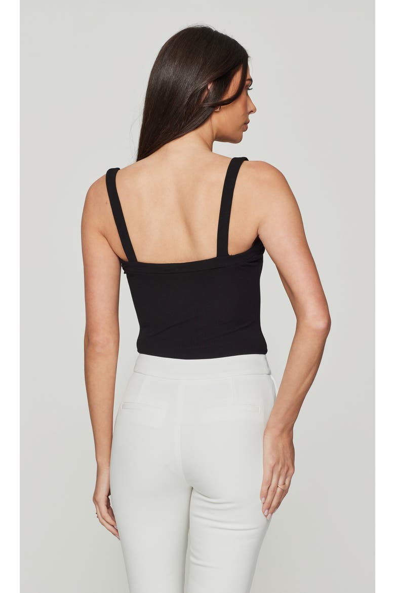 Retta Rib Bodysuit, Alternate, color, Black