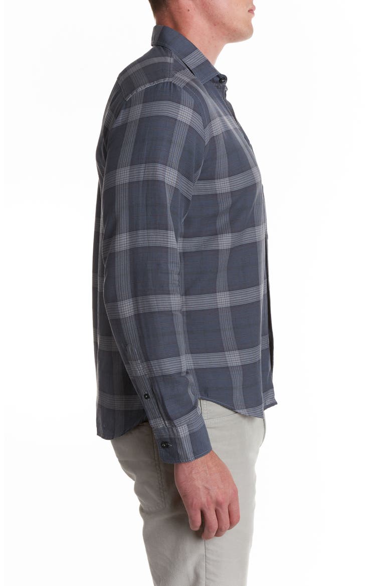 Tuscumbia Standard Fit Plaid Button-Up Shirt, Alternate, color, GREY/ MULTI