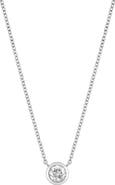 Bony Levy 14K Gold Bezel Diamond Pendant Necklace - 0.50 ctw (Nordstrom Exclusive)