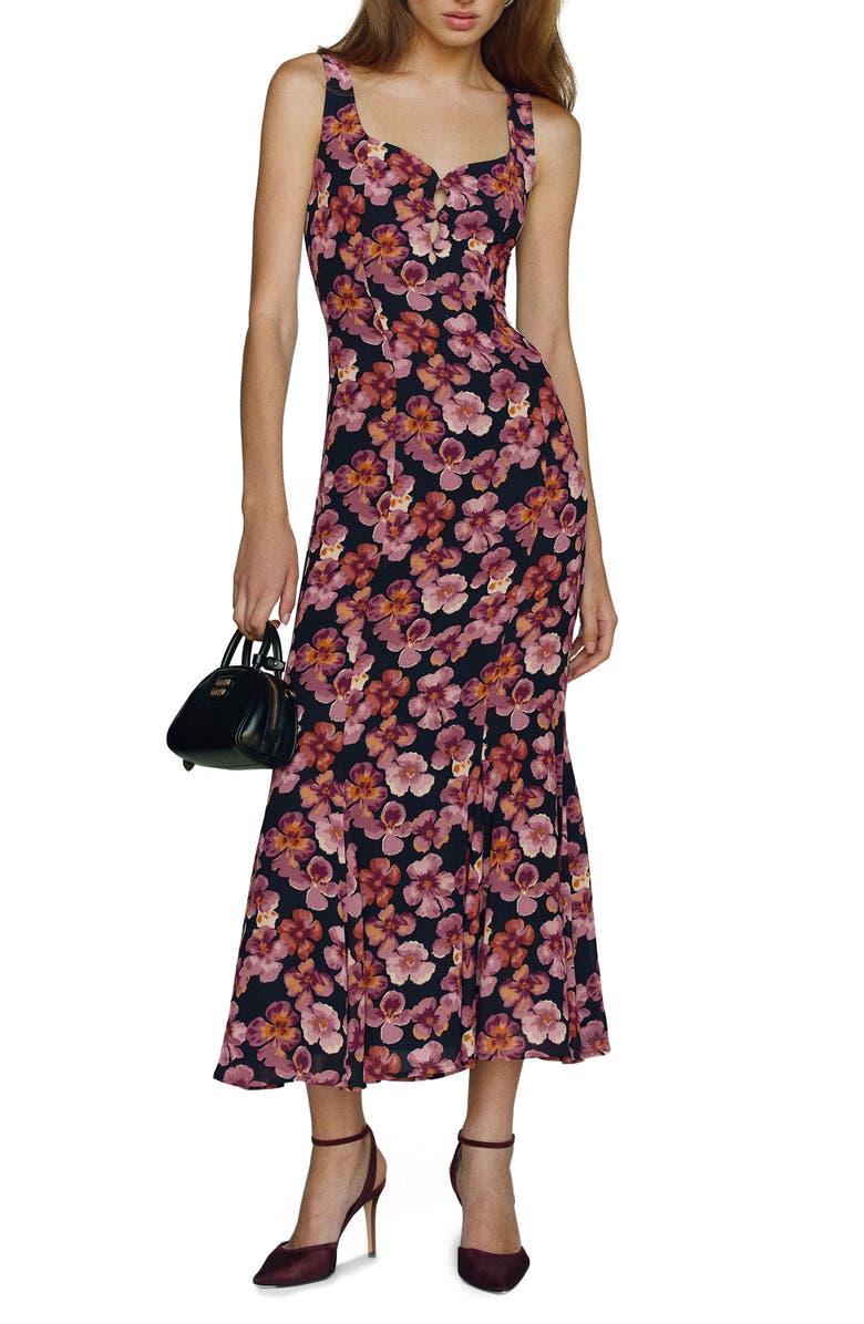 Reformation Laine Print Maxi Sundress, Main, color, 