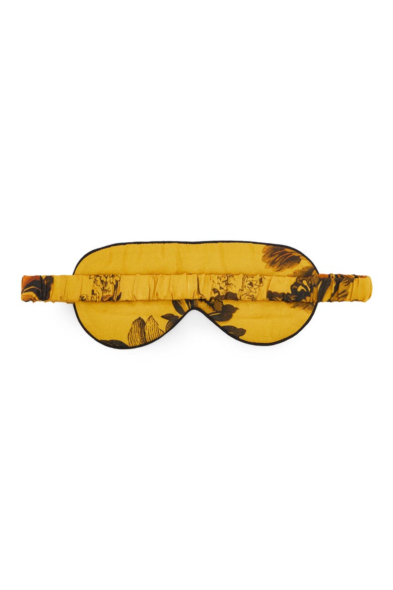 Lilly Tencel® Lyocell & Silk Sleep Mask, Alternate, color, GOLD
