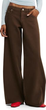 Cotton On Low Rise Wide Leg Jeans