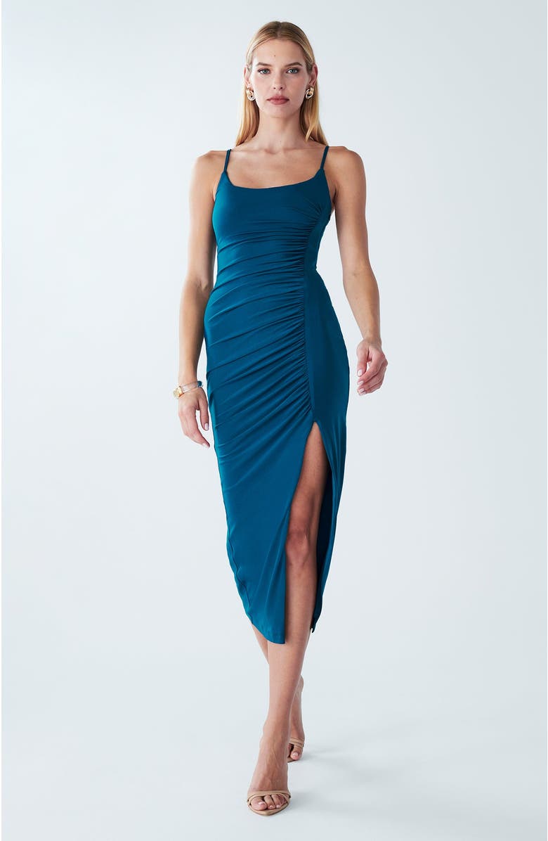 BWLDR Lani Dress, Alternate, color, Teal