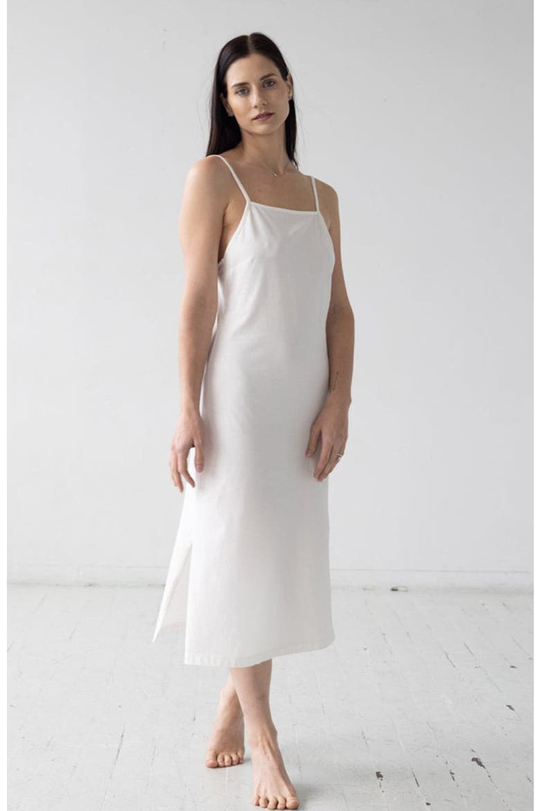 Alma Midi Chemise, Main, color, White