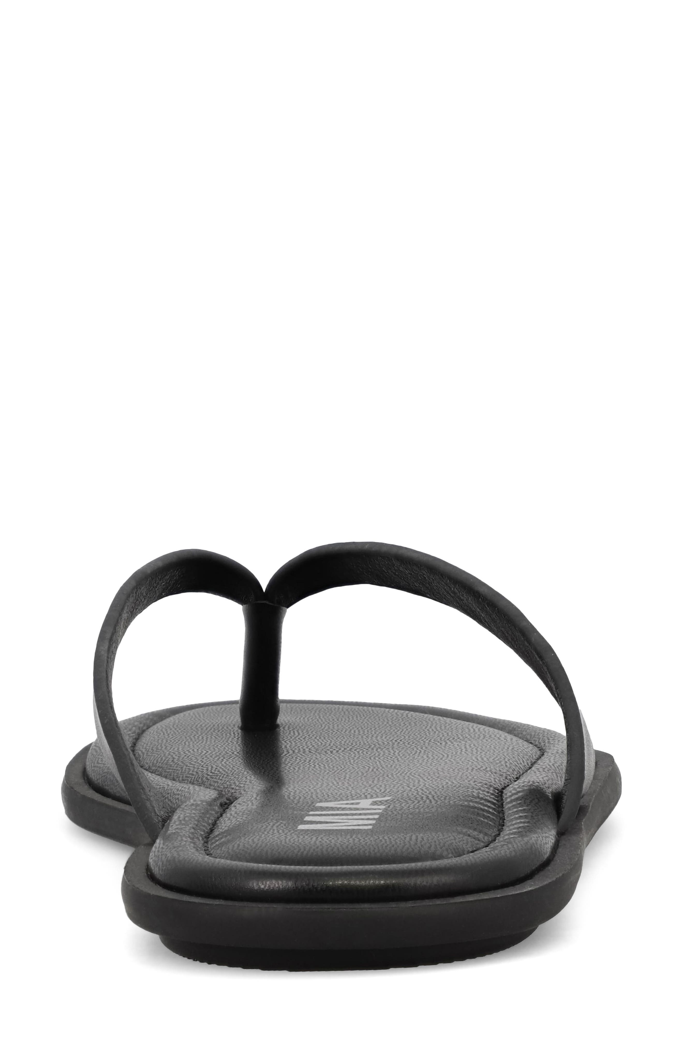 MIA Sydni Flip Flop, Alternate, color, Black