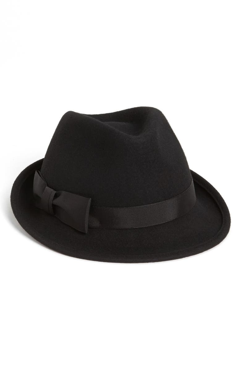 Nordstrom Wool Felt Trilby Hat, Alternate, color, 