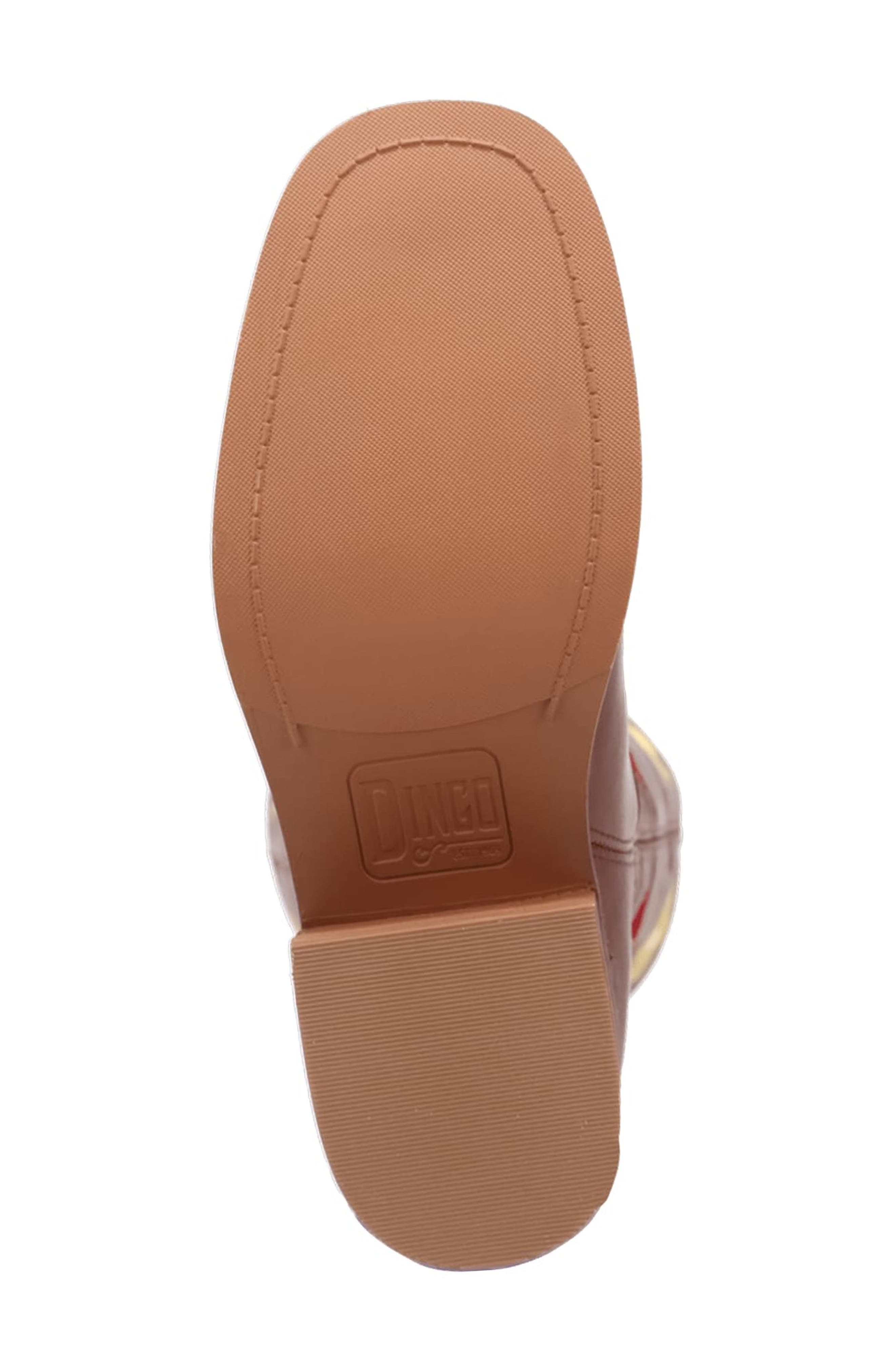 Bloom Embroidered Boot, Alternate, color, BROWN