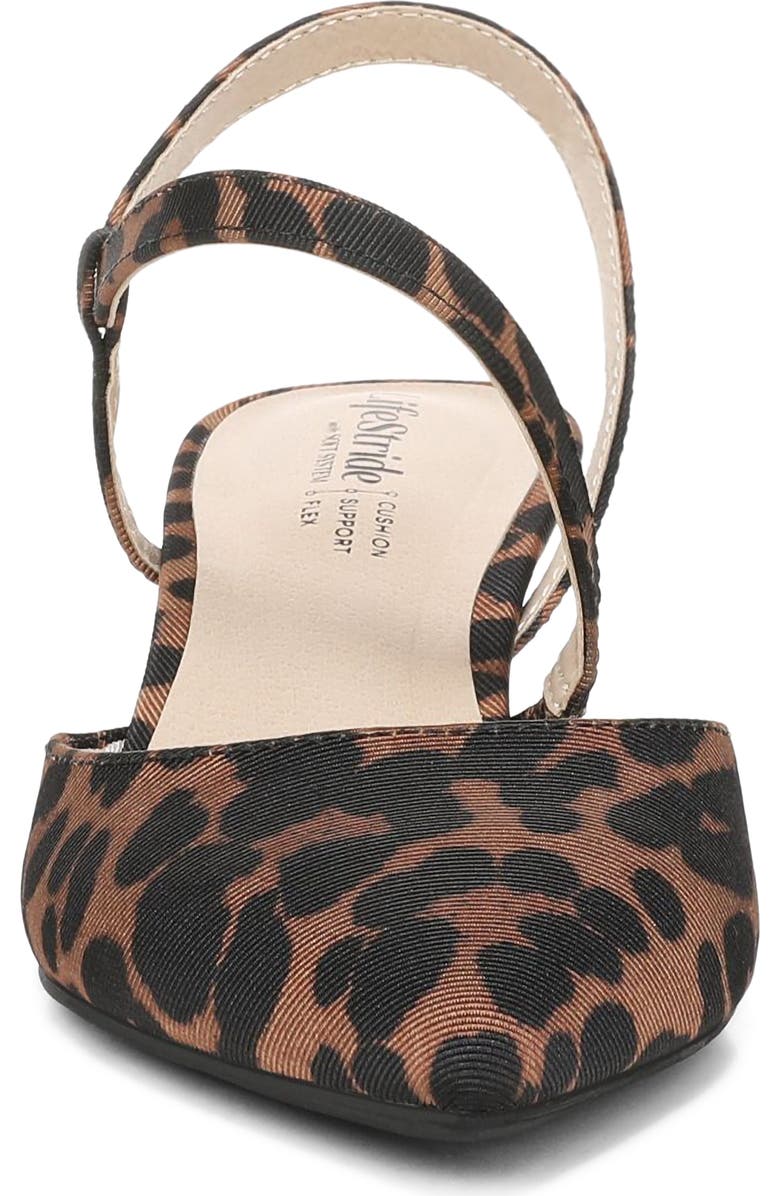 LifeStride Minimalist Pointed Toe Pump, Alternate, color, Brown Multi