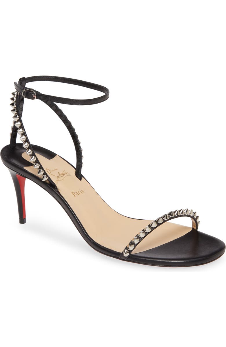 Christian Louboutin So Me Studded Sandal, Main, color,