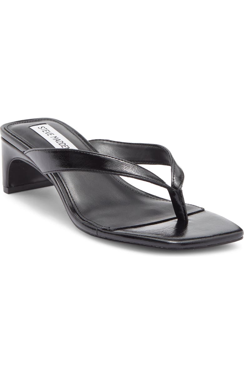 Steve Madden Tiffie Slide Sandal, Main, color, Black