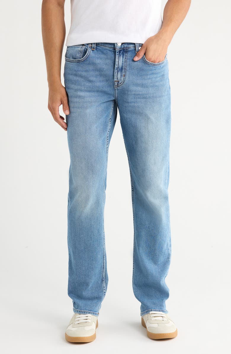 7 For All Mankind The Straight Leg Jeans, Main, color, Clark