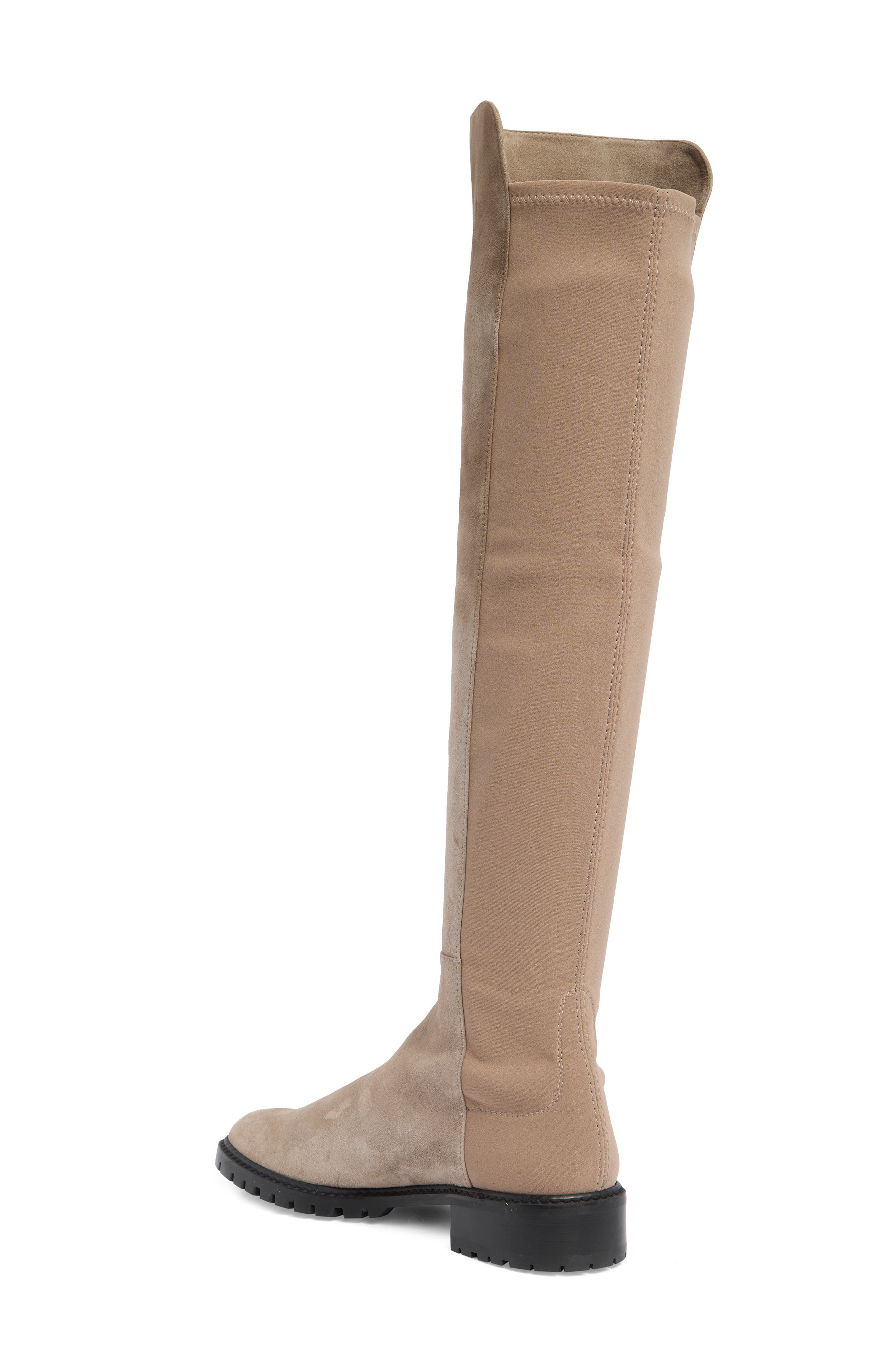 Stuart Weitzman City II Knee High Boot, Alternate, color, Topo