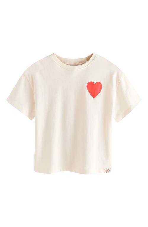 Next Kids' Assorted 3-pack Cotton Graphic T-shirts In Red