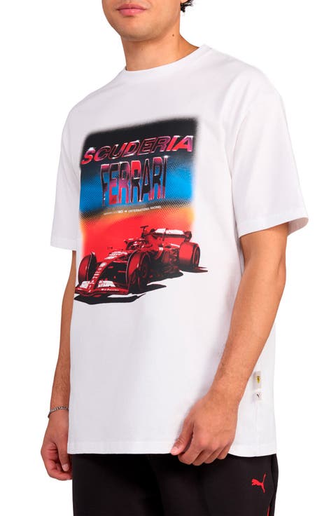 Scuderia Ferrari Tribes Cotton Graphic T-Shirt