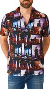 OppoSuits Nightmare on Elm Street Short Sleeve Button-Up Shirt