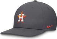 Nike Men's Nike Gray Houston Astros Pro Performance Snapback Hat