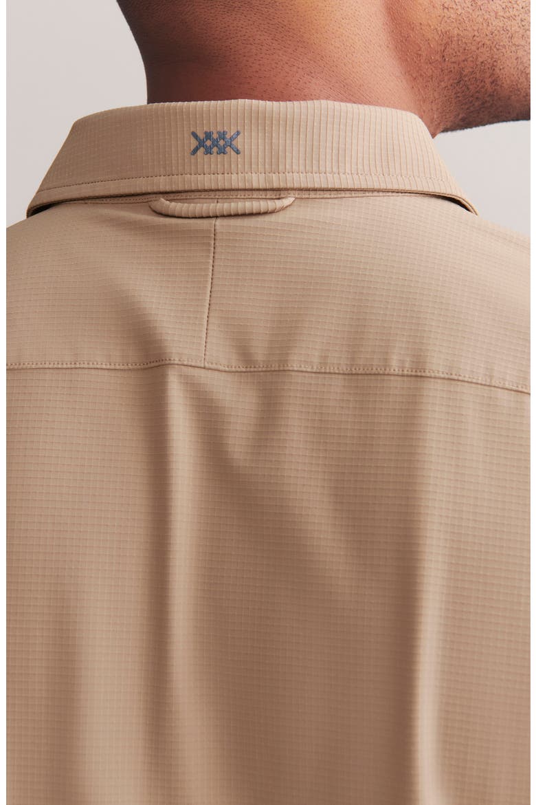 Invictus Ripstop Button-Up Shirt, Alternate, color, TAUPE BROWN