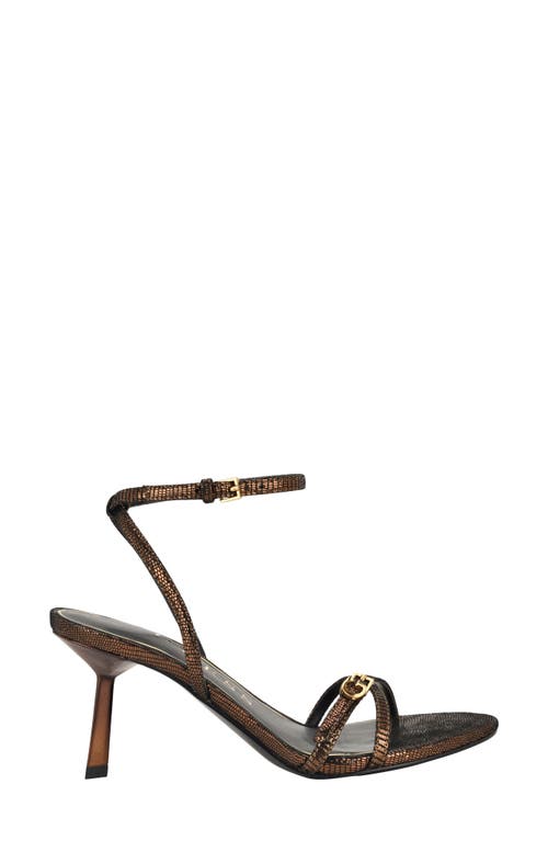 Guess Connee Ankle Strap Sandal In Multi