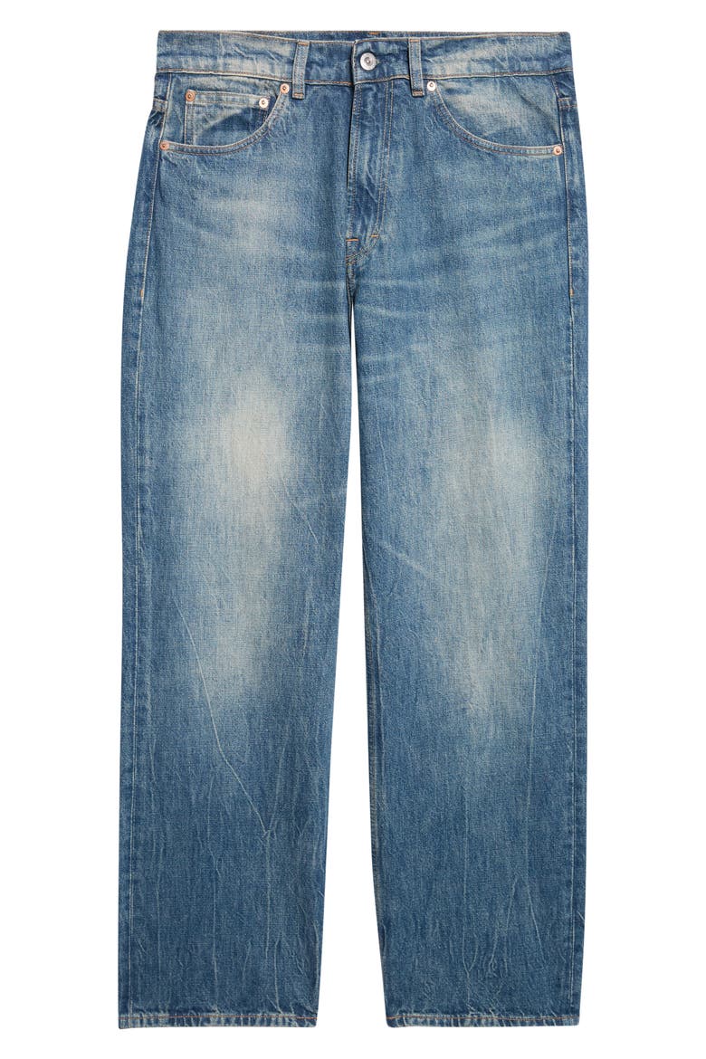 Third Cut Wide Straight Leg Jeans, Main, color, RIVER BLUE WASH