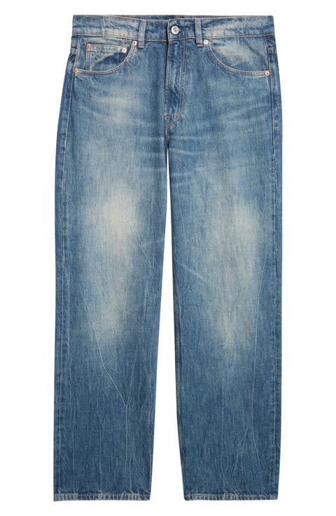 Third Cut Wide Straight Leg Jeans