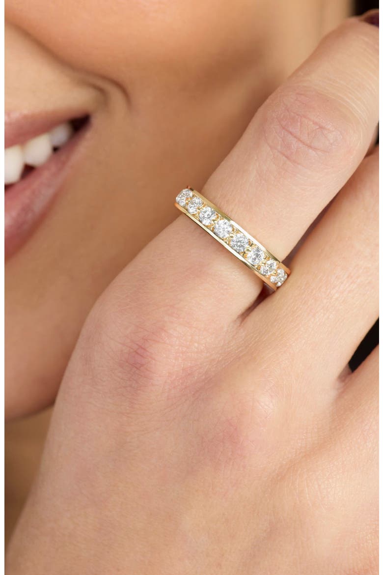 Ashley Infinity Band Ring, Alternate, color, GOLD-WHITE