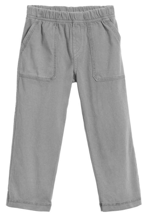 Boys Soft 100% Cotton 3-Pocket Jersey Pants