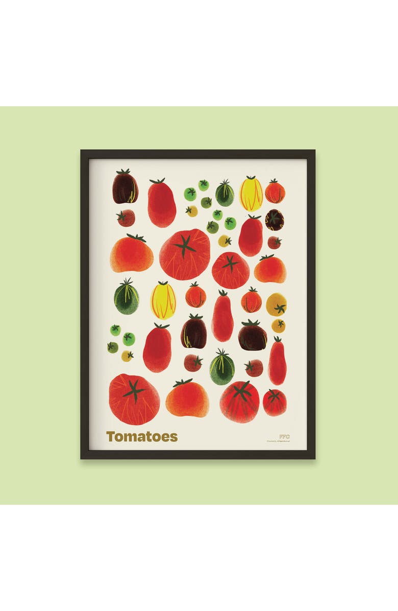 Fun Fact Co. Tomato Family Reunion Giclée Print, Alternate, color, Multi