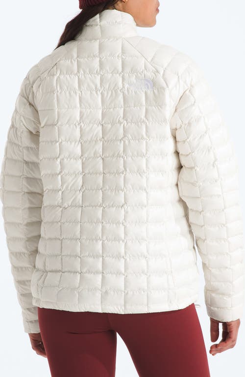 The North Face Thermoball Quilted Jacket In White