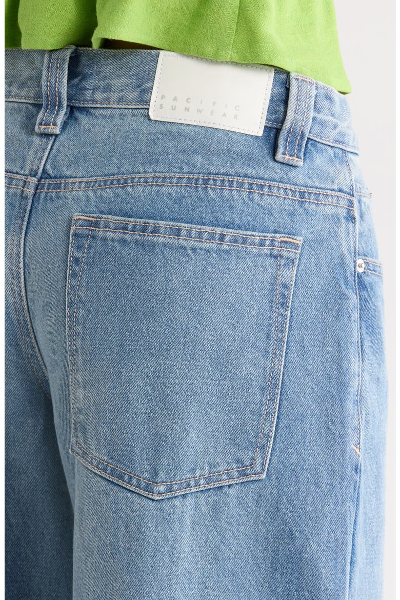 Sloane Ultra Baggy Wide Leg Jeans, Alternate, color, MEDIUM INDIGO
