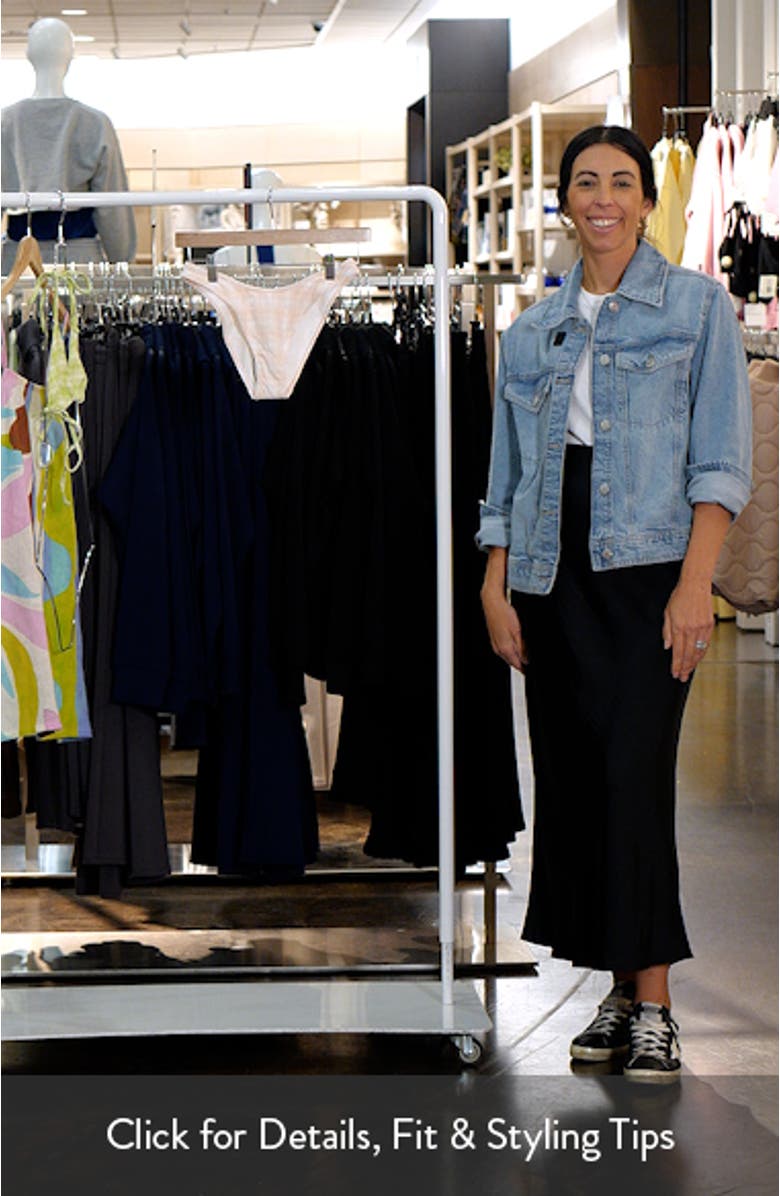 Eden Plaid High Cut Bikini Bottoms, sales video thumbnail