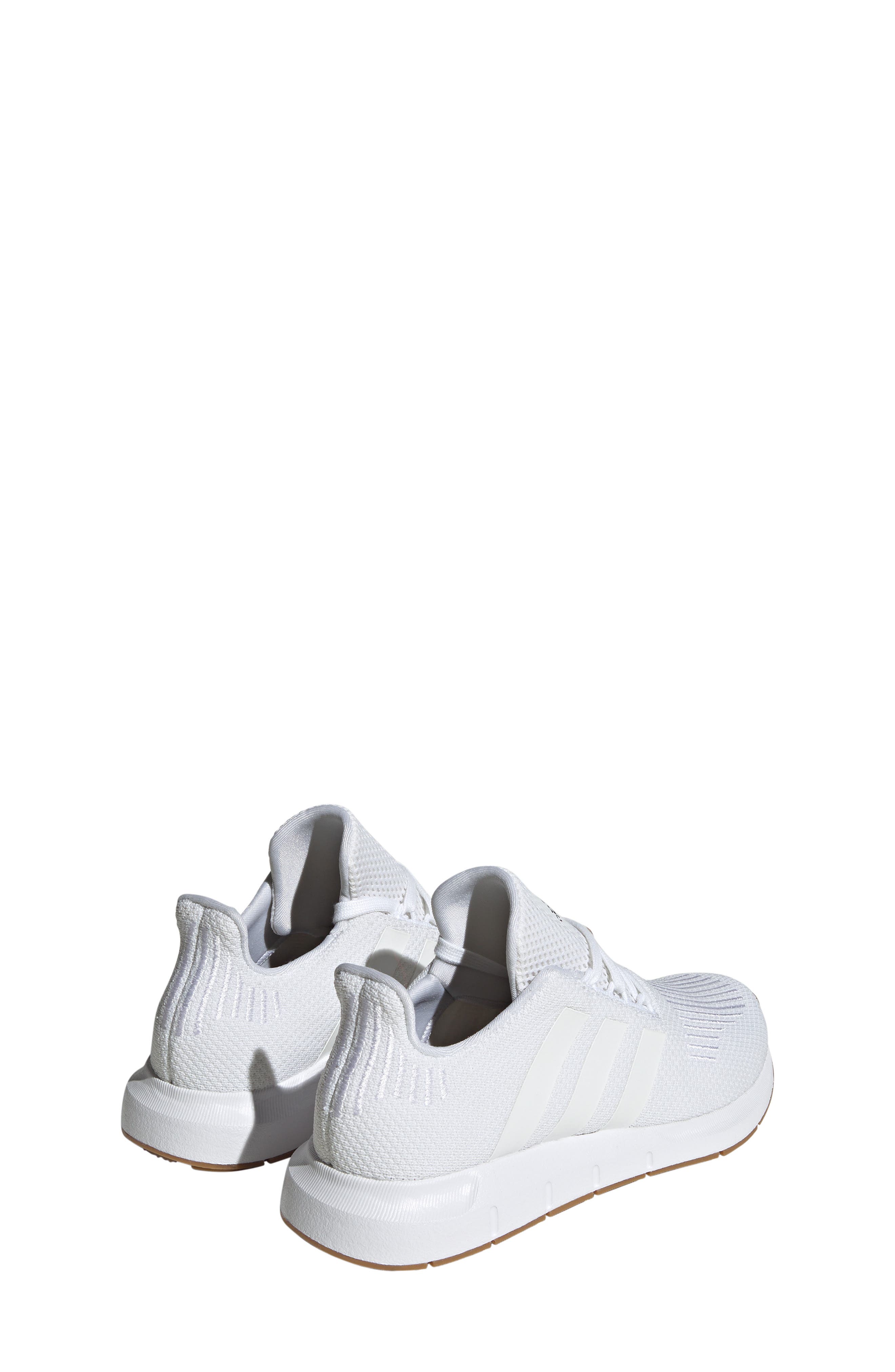 Kids' Swift Run 1.0 Sneaker, Alternate, color, WHITE/WHITE/BLACK