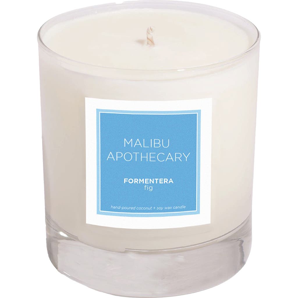 Malibu Apothecary Clear Gloss X Blue Candle