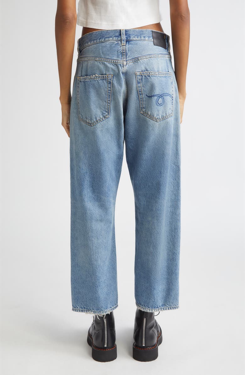 R13 X-Boyfriend Jeans, Alternate, color, Merrin Blue