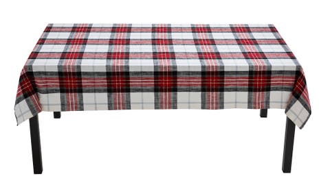 Lodge Plaid Tablecloth - Perfect for Christmas Dining Decor
