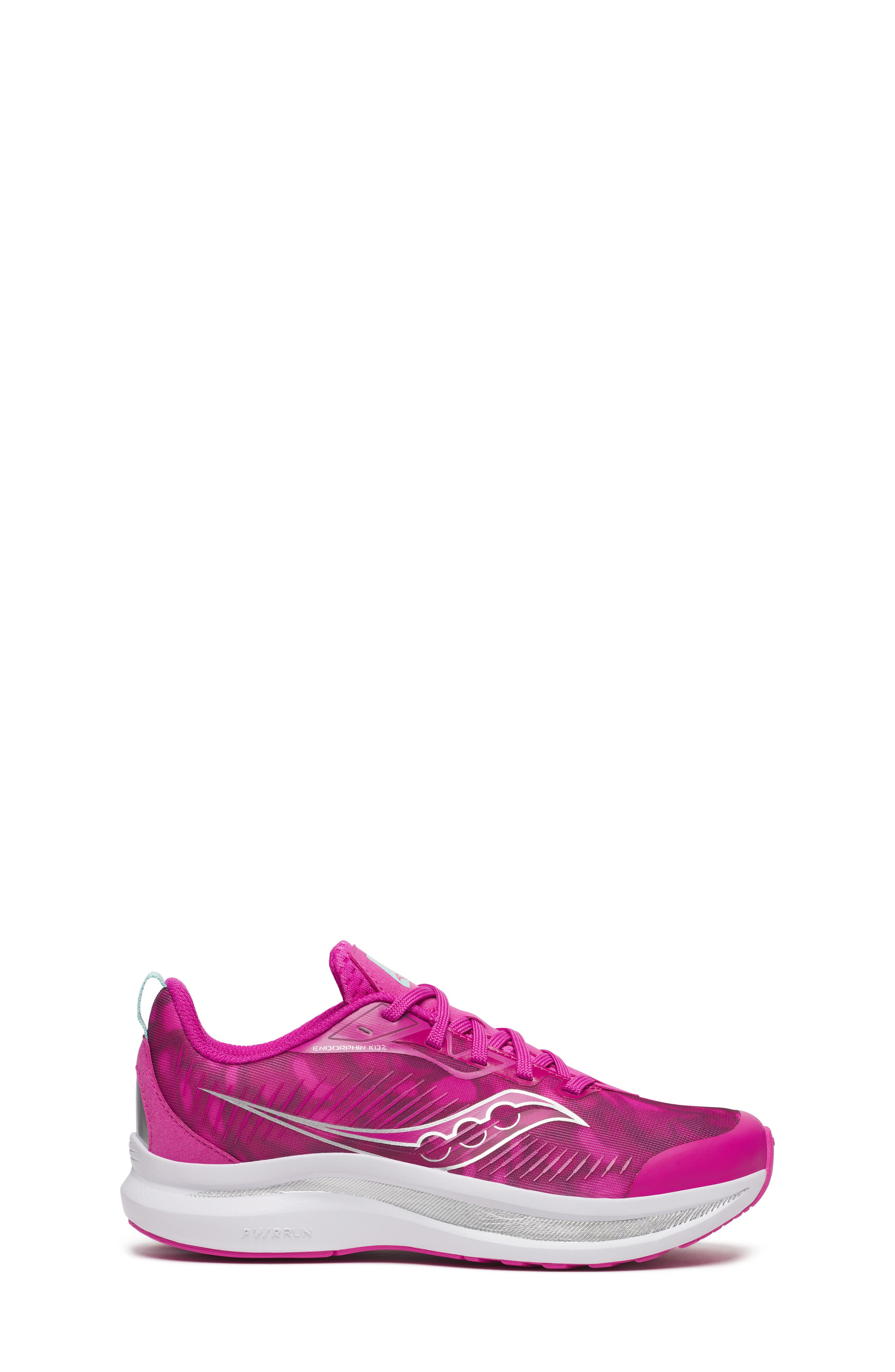 Saucony Endorphin KDZ Running Sneaker, Alternate, color, Magenta