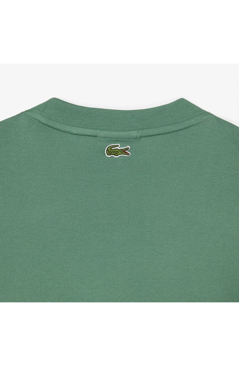 Lacoste Loose Fit Crocodile Badge T-Shirt, Alternate, color, 