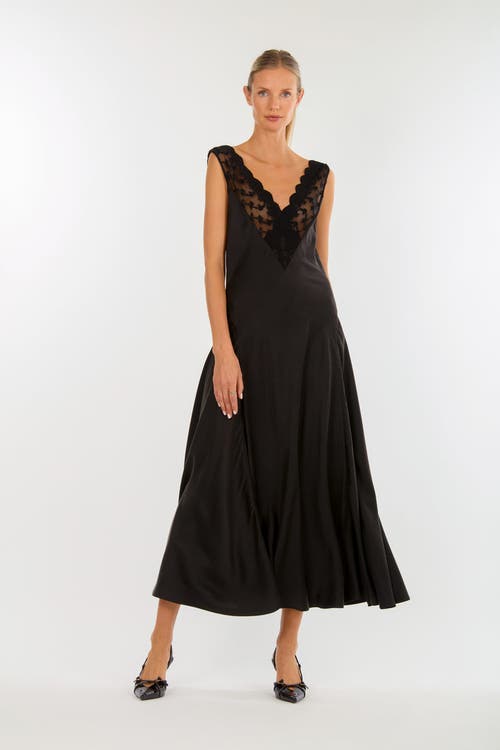 Secret Mission Paulette Dress In Black