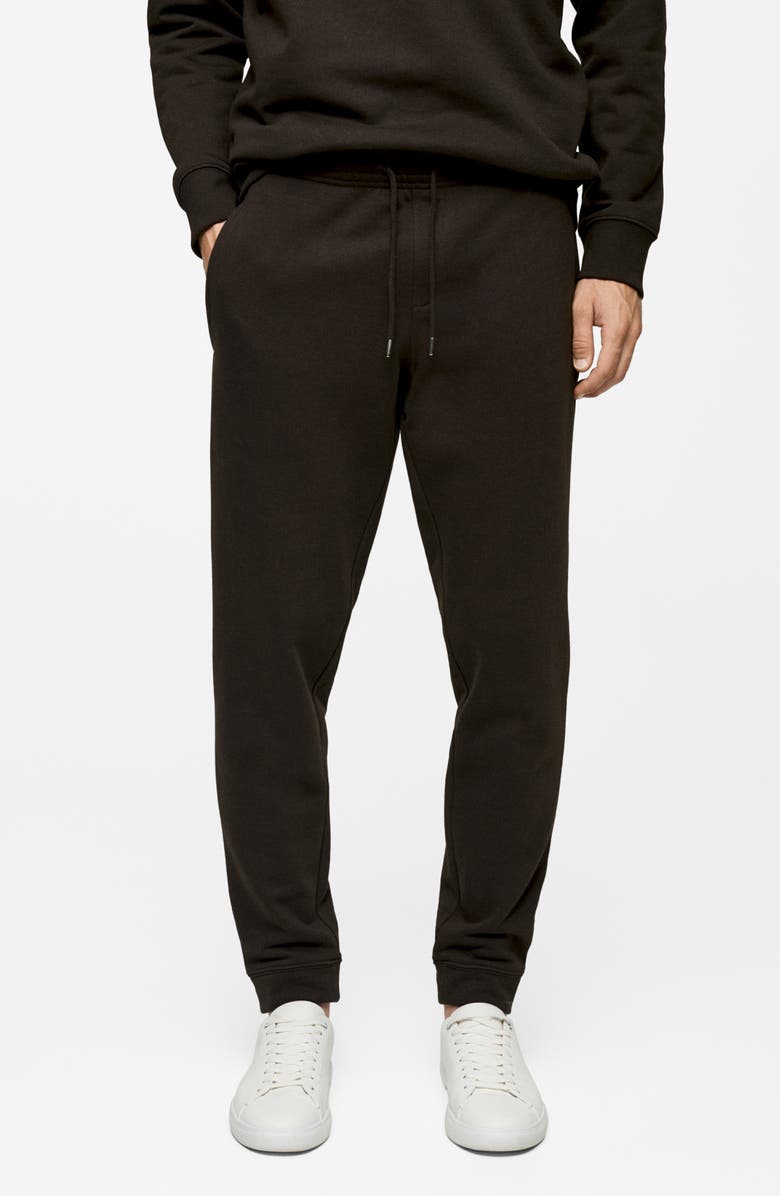 MANGO Slim Fit Joggers, Main, color, 