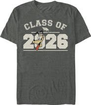 Mickey & Friends Men's Mickey & Friends Pluto Class of 2026  Graphic T-Shirt