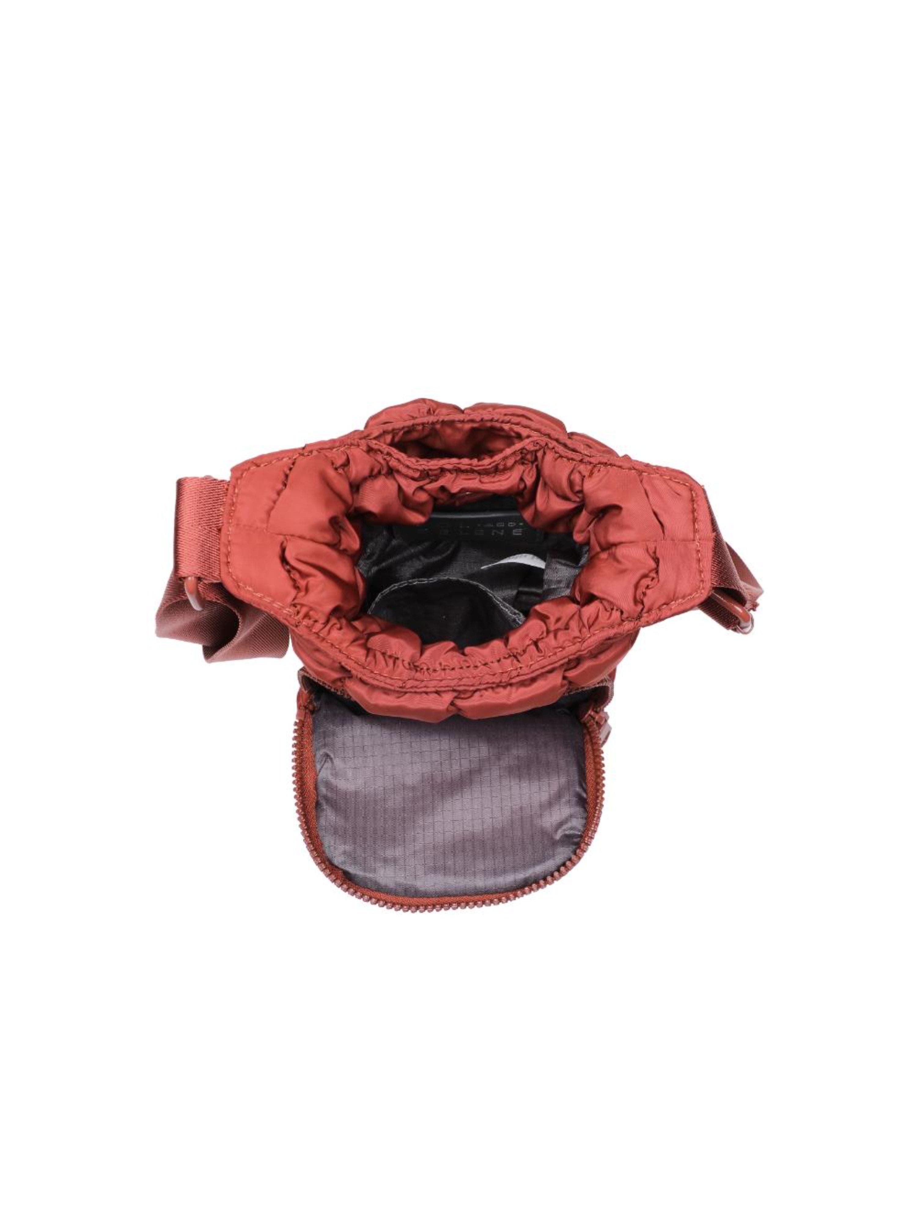 Sol and Selene Let It Flow - Quilted Puffer Bag, Alternate, color, Rust