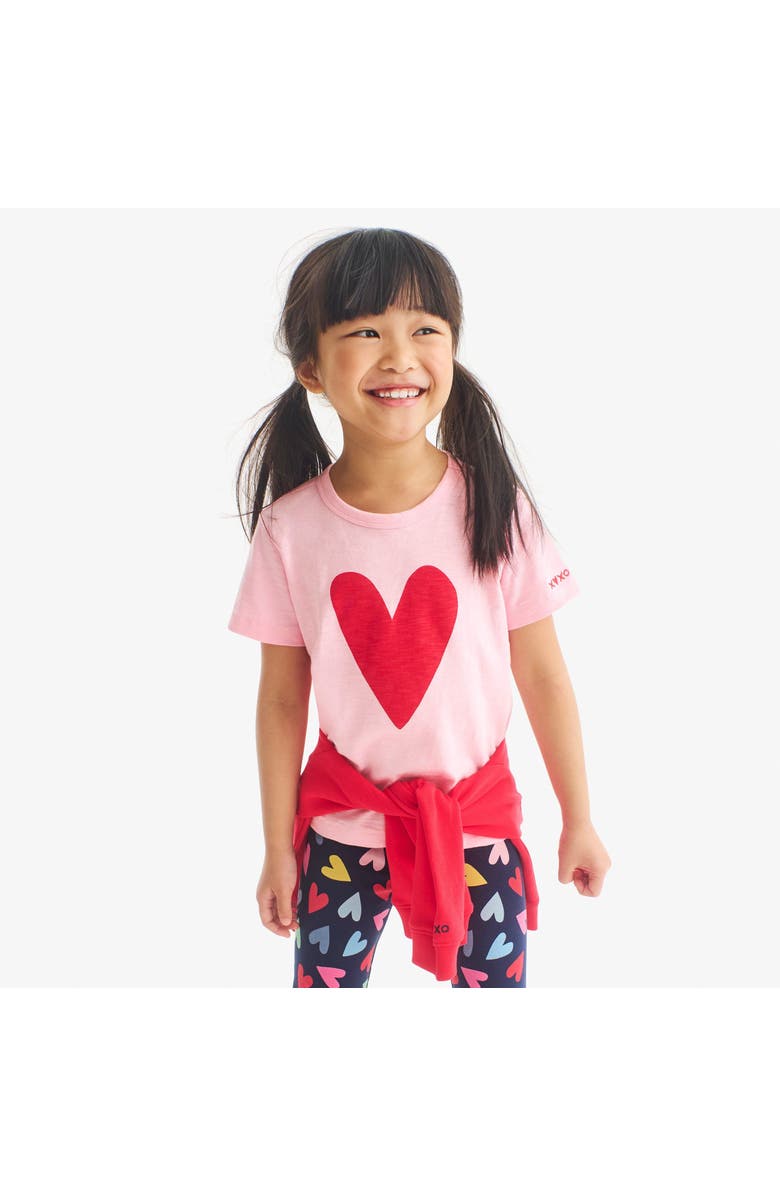 Primary Kids Heart Tee, Alternate, color, Blossom Heart
