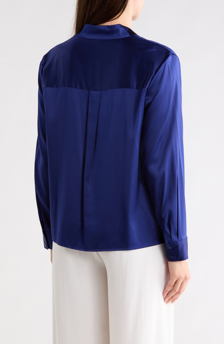 Eileen Fisher Classic Fit Button-Up Shirt, Alternate, color, Infinity