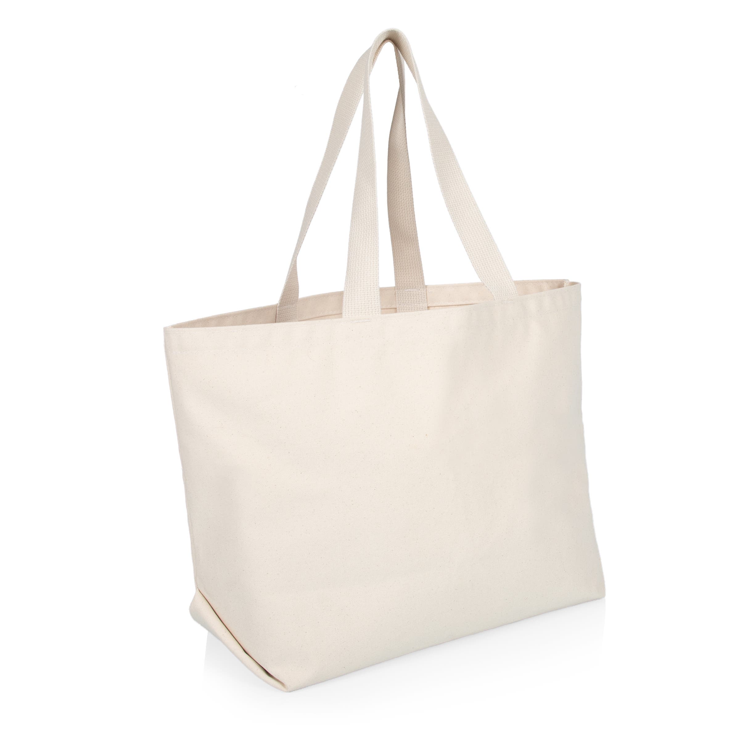 XL Canvas Tote Bag Made in USA, Main, color, White