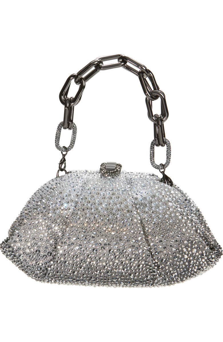 JUDITH LEIBER COUTURE Gemma Crystal Embellished Dégradé Clutch, Main, color,