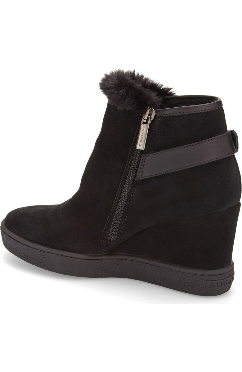 Aquatalia 'Cameron' Weatherproof Wedge Bootie, Alternate, color,